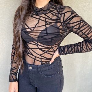Mesh bodysuit